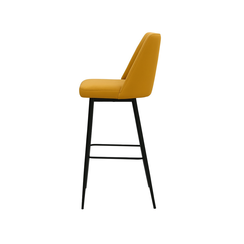 Scaun bar piele ALBA | model SOLO