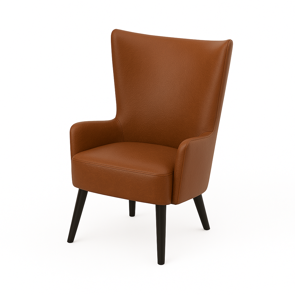 Fotoliu piele LAURA culoare MARO