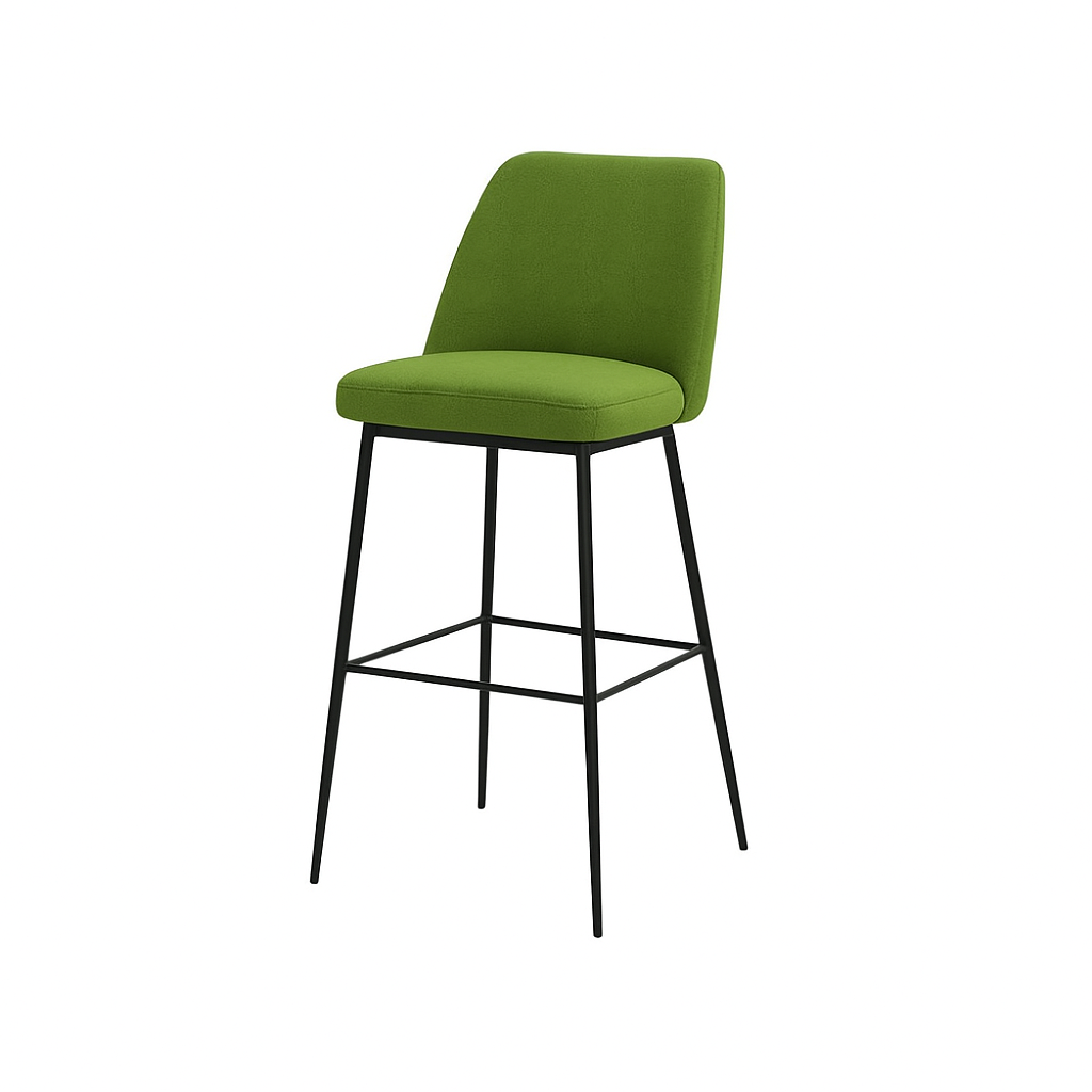 Scaun bar catifea | model SOLO