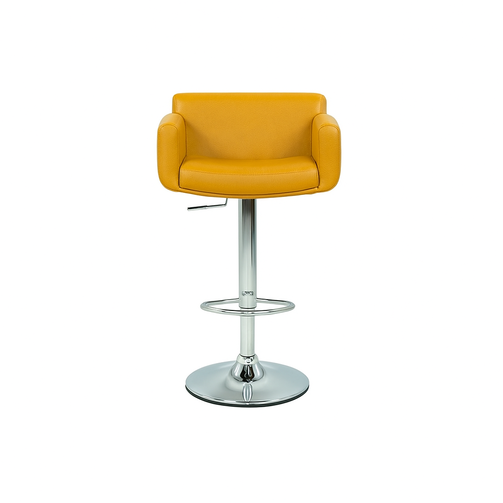 Scaun insula piele naturala BEJ | model IDA