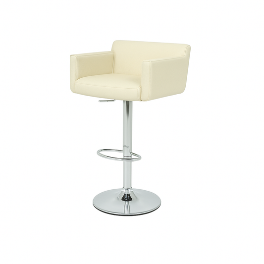 Scaun insula piele naturala BEJ | model IDA