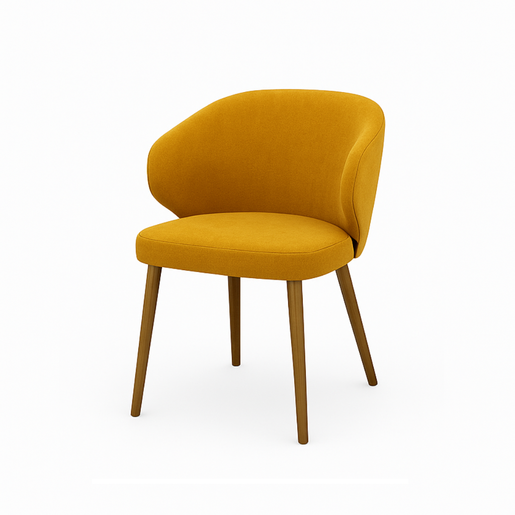 Scaun catifea ALBASTRA | model CAPRICE