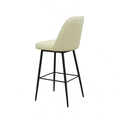 Scaun bar piele naturala ALBASTRA | model FOX