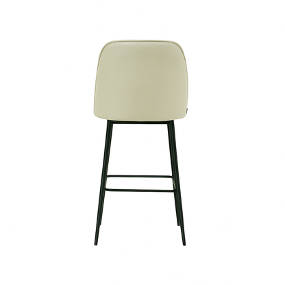 Scaun bar piele naturala VERDE | model FOX