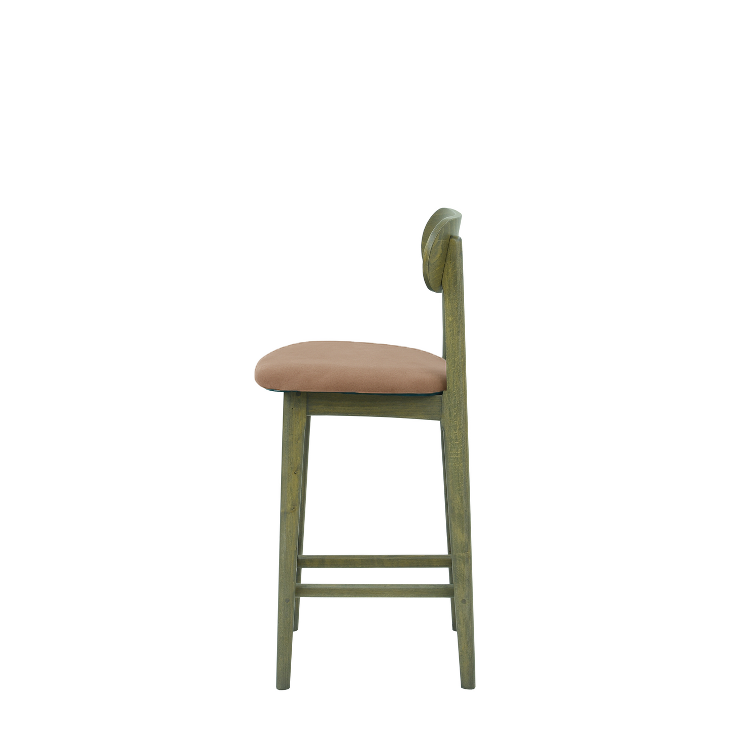 Scaun bar catifea ALBASTRA | model CLEO