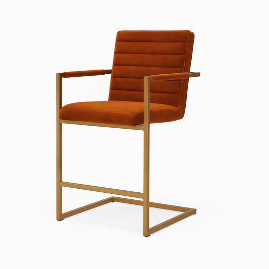 Scaun bar catifea MARO model DONI