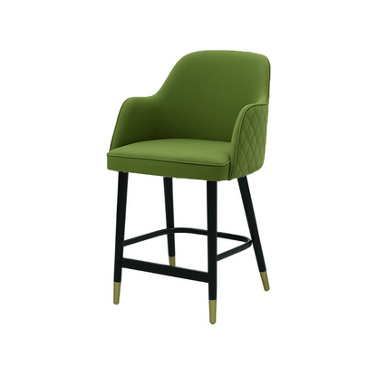 Scaun bar catifea GALBENA | model PINO X