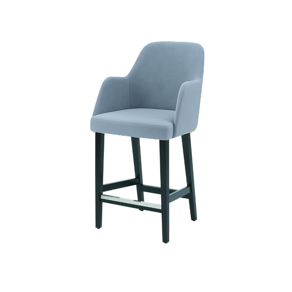 Scaun bar catifea BORDO | model PINO