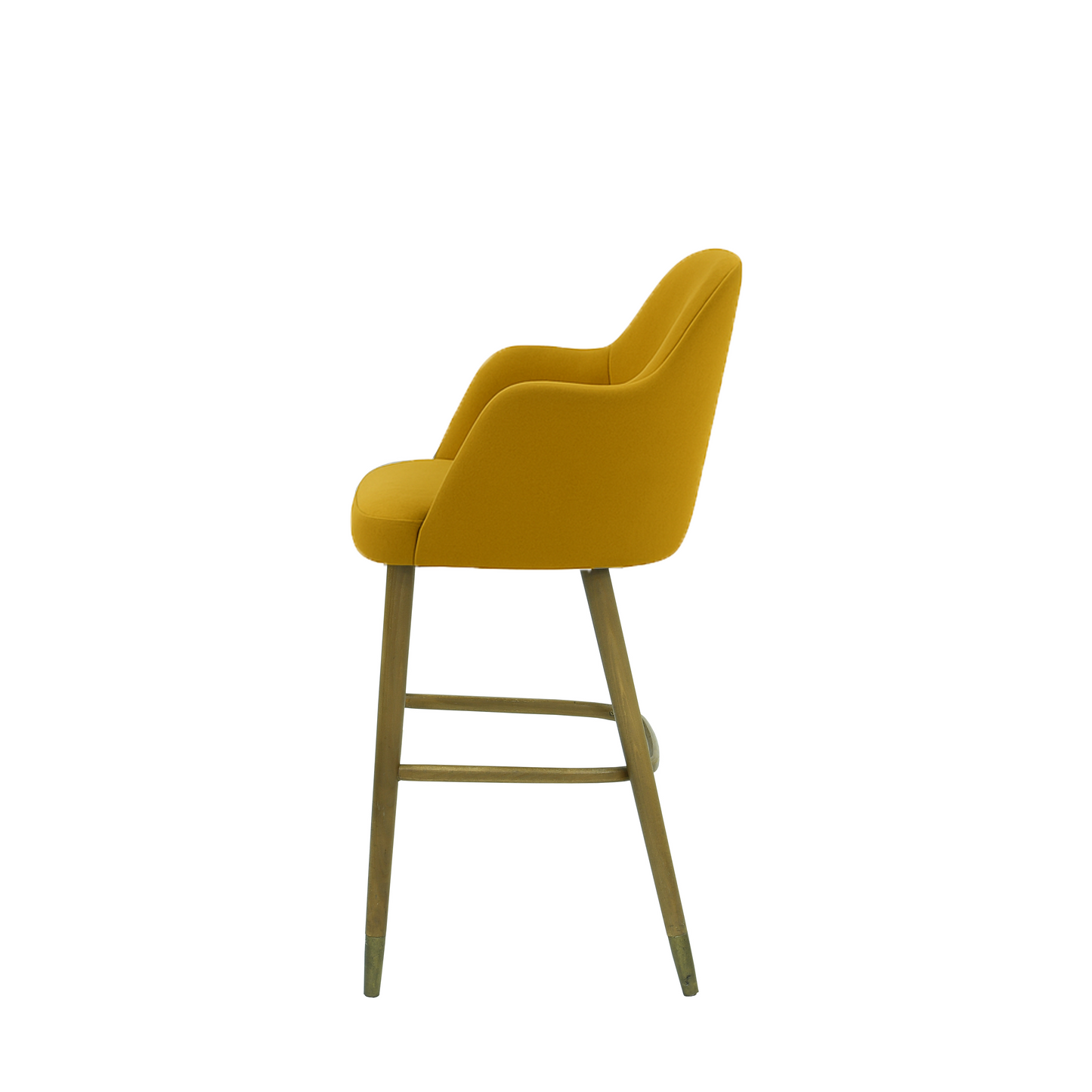 Scaun bar catifea ALBASTRA | model PINO