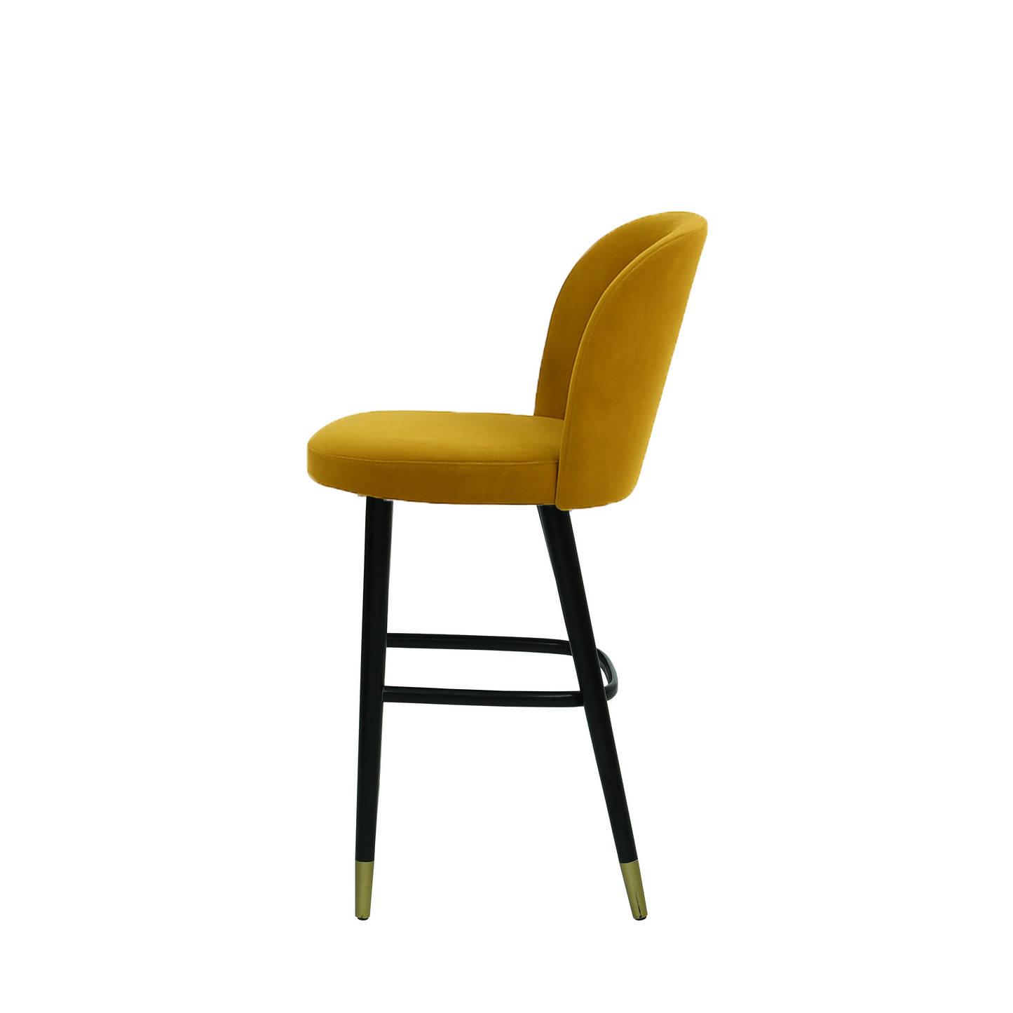 Scaun bar catifea ALBASTRA | model SAM