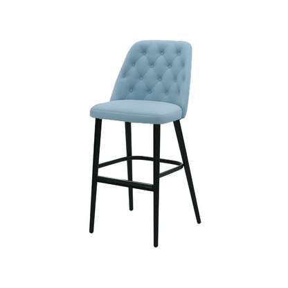 Scaun bar catifea VERDE | model SCOT