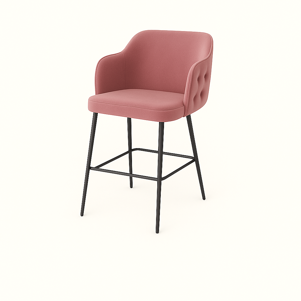 Scaun bar catifea | model TEONA