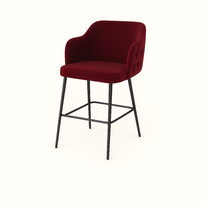 Scaun bar catifea | model TEONA