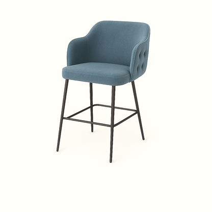 Scaun bar catifea | model TEONA