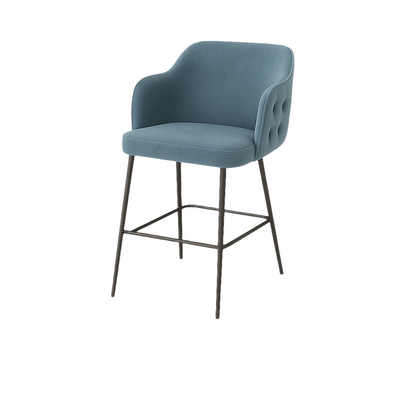 Scaun bar catifea BORDO | model TEONA