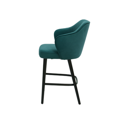 Scaun bar catifea TURCOAZ | model ZEUS