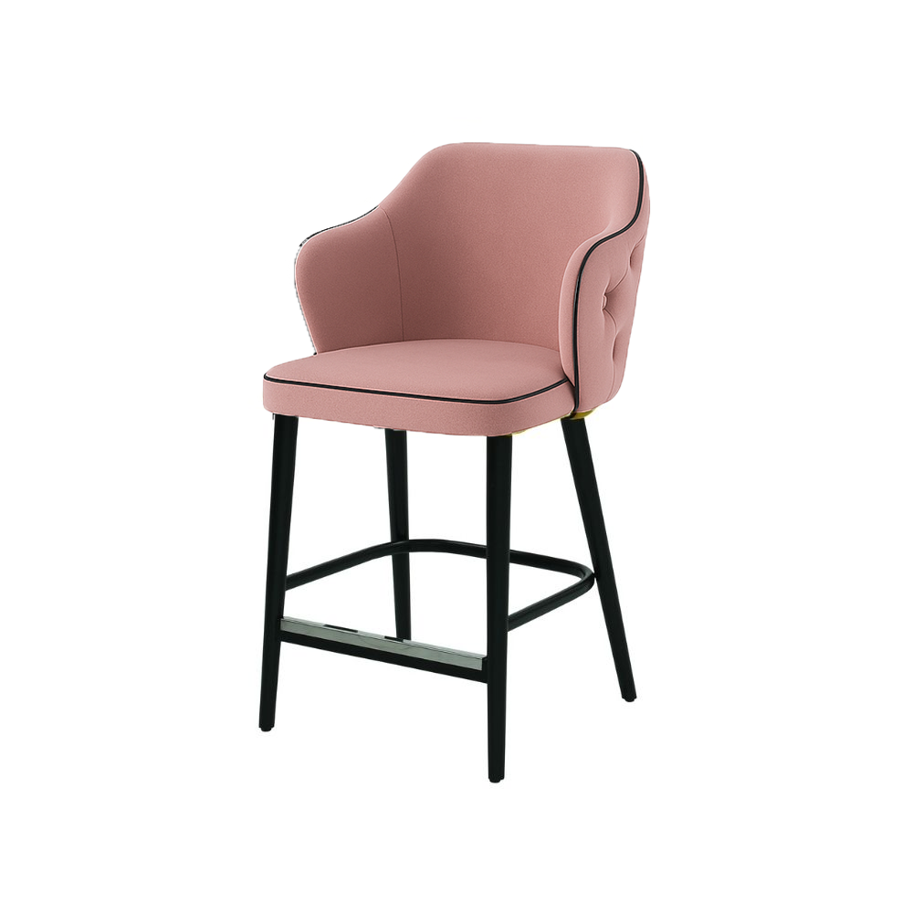 Scaun bar catifea | model ZOE