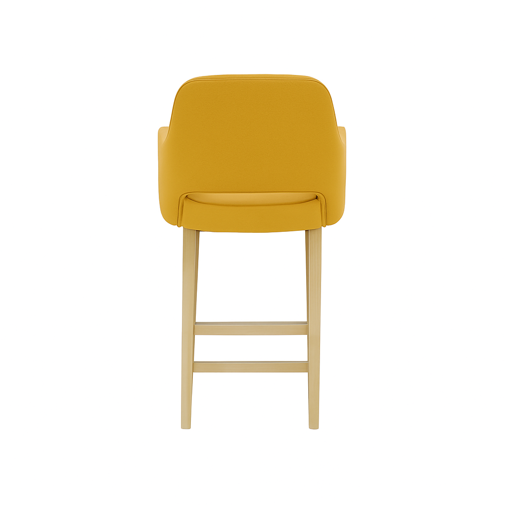 Scaun bar piele ALBA | model APRIL