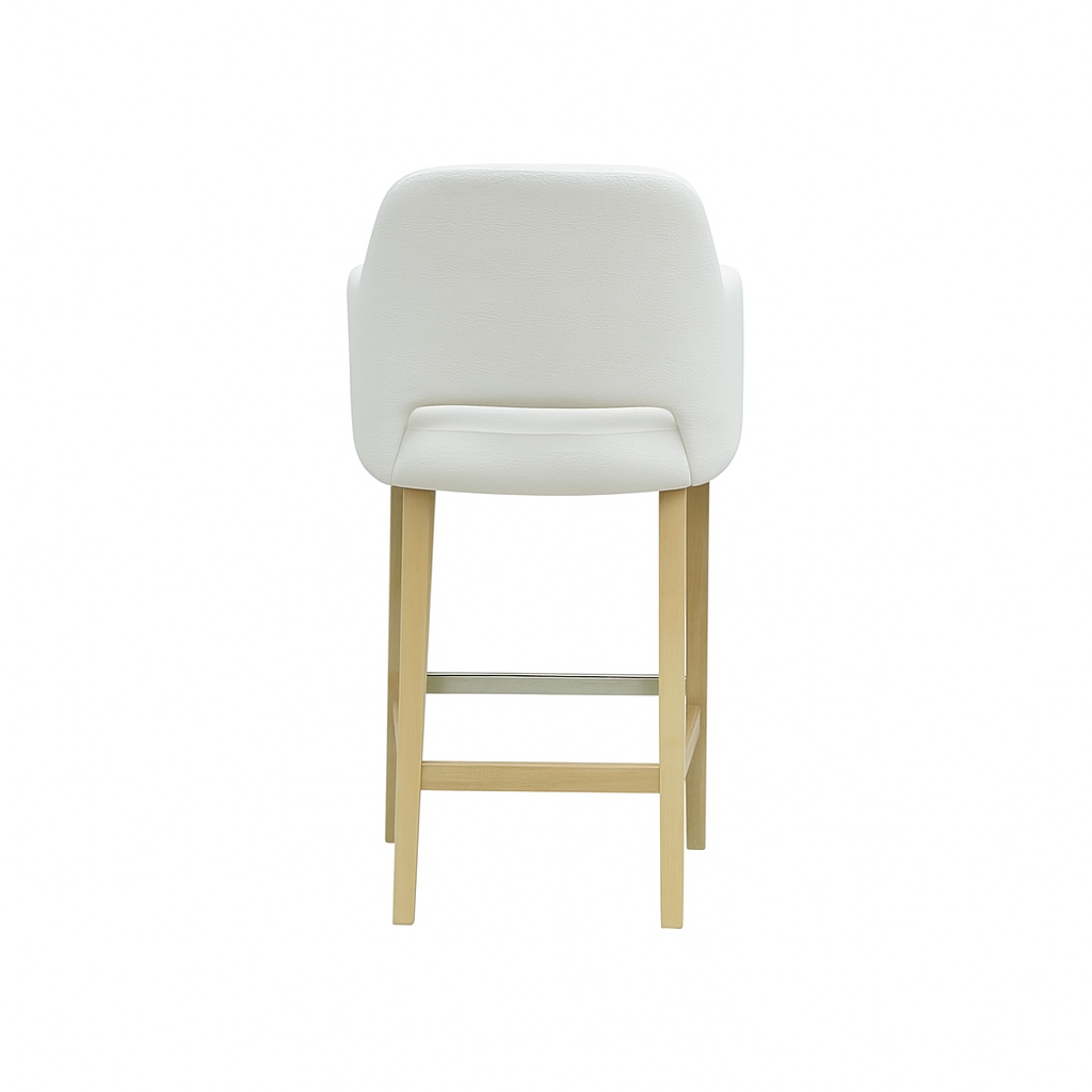 Scaun bar piele naturala | model APRIL