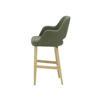 Scaun bar piele MARO | model APRIL