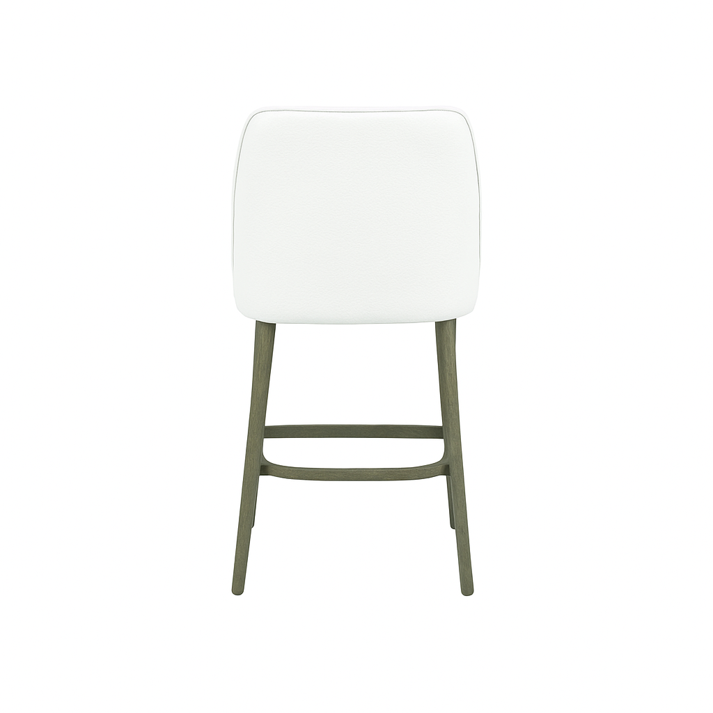 Scaun bar piele ALBASTRA | model GINA