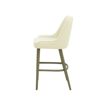 Scaun bar piele ALBASTRA | model GINA