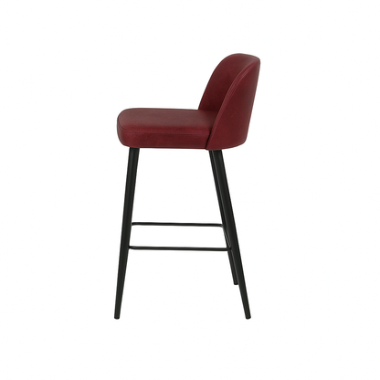 Scaun bar piele VERDE | model IVA