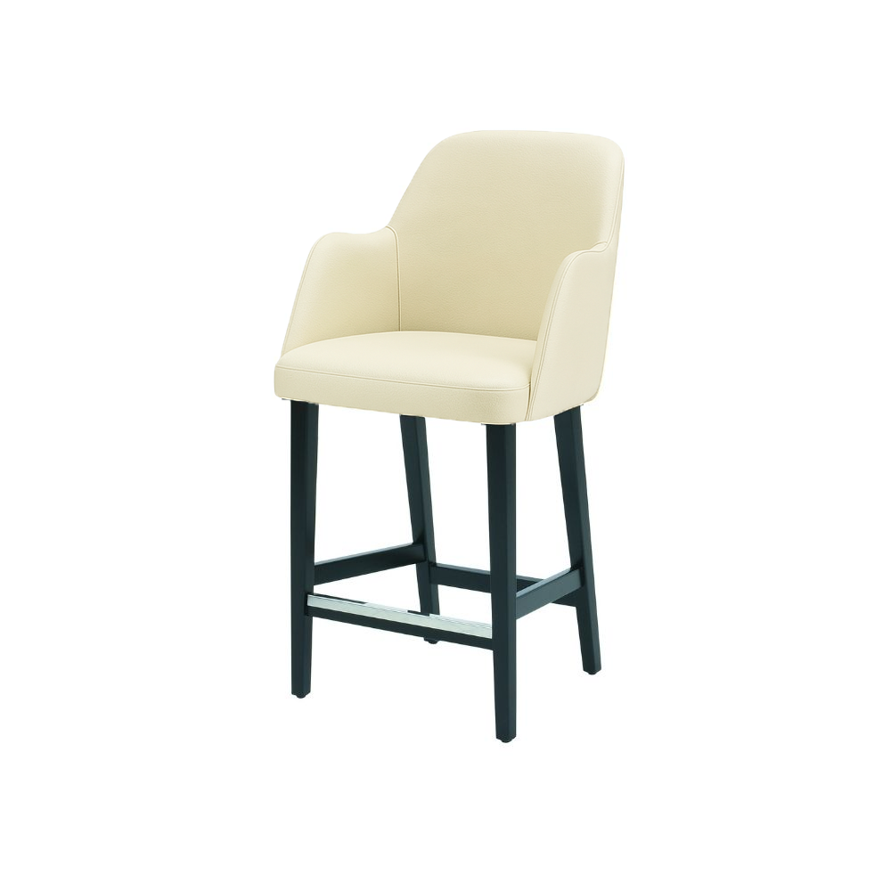 Scaun de bar piele BORDO | model PINO