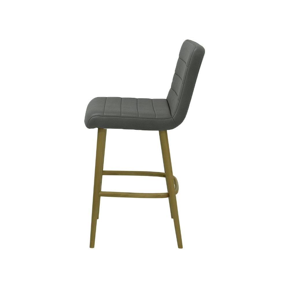 Scaun insula piele naturala BEJ | model RIGA