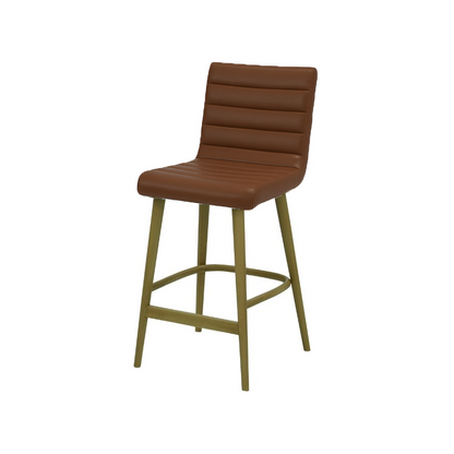 Scaun insula piele naturala BEJ | model RIGA