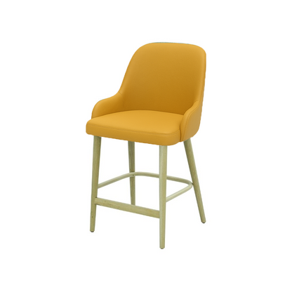 Scaun bar piele ALBASTRA | model ROCCO