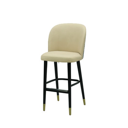 Scaun bar piele VERDE | model SAM