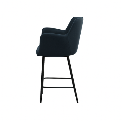 Scaun bar piele ALBASTRA | model SIGMA