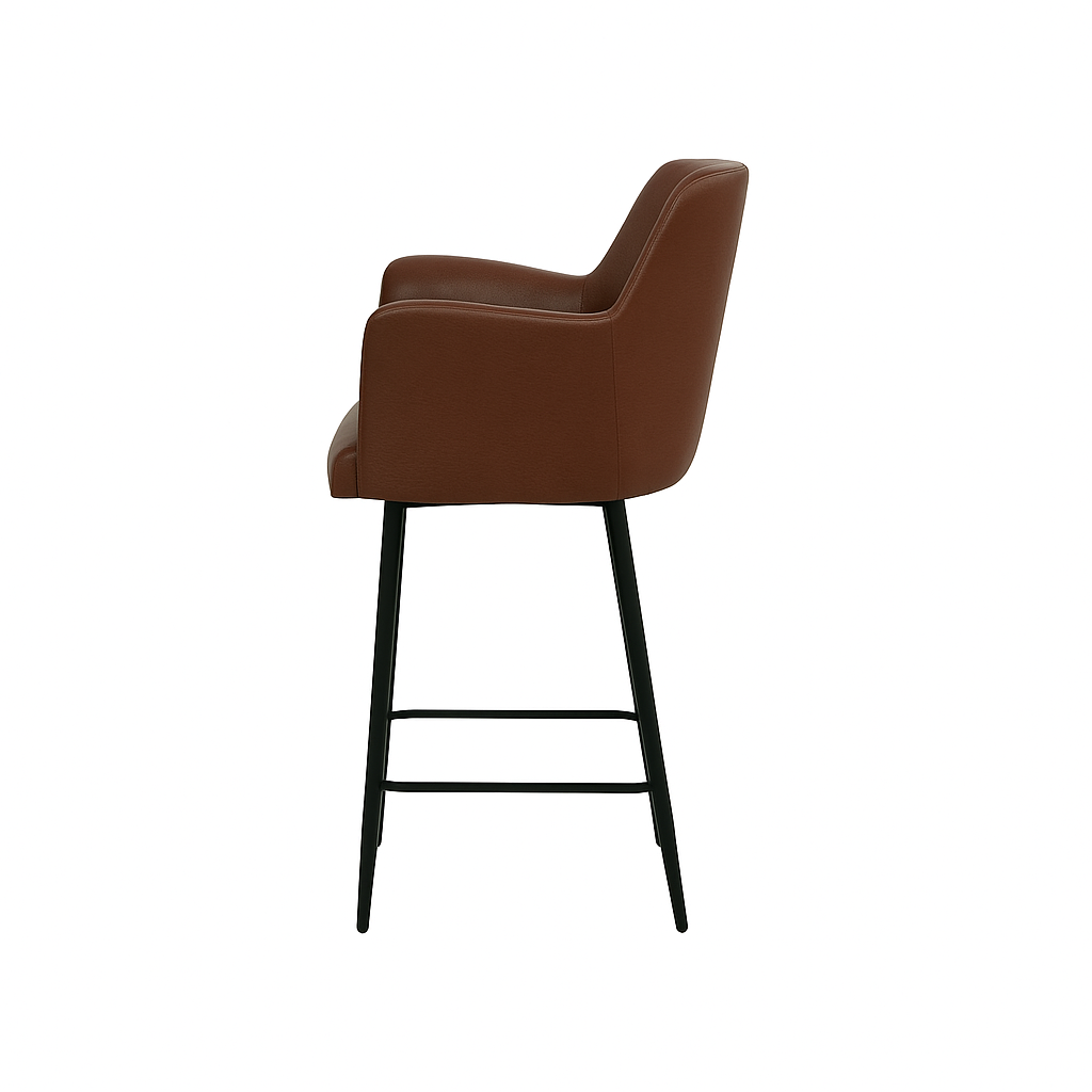 Scaun bar piele ALBA | model SIGMA