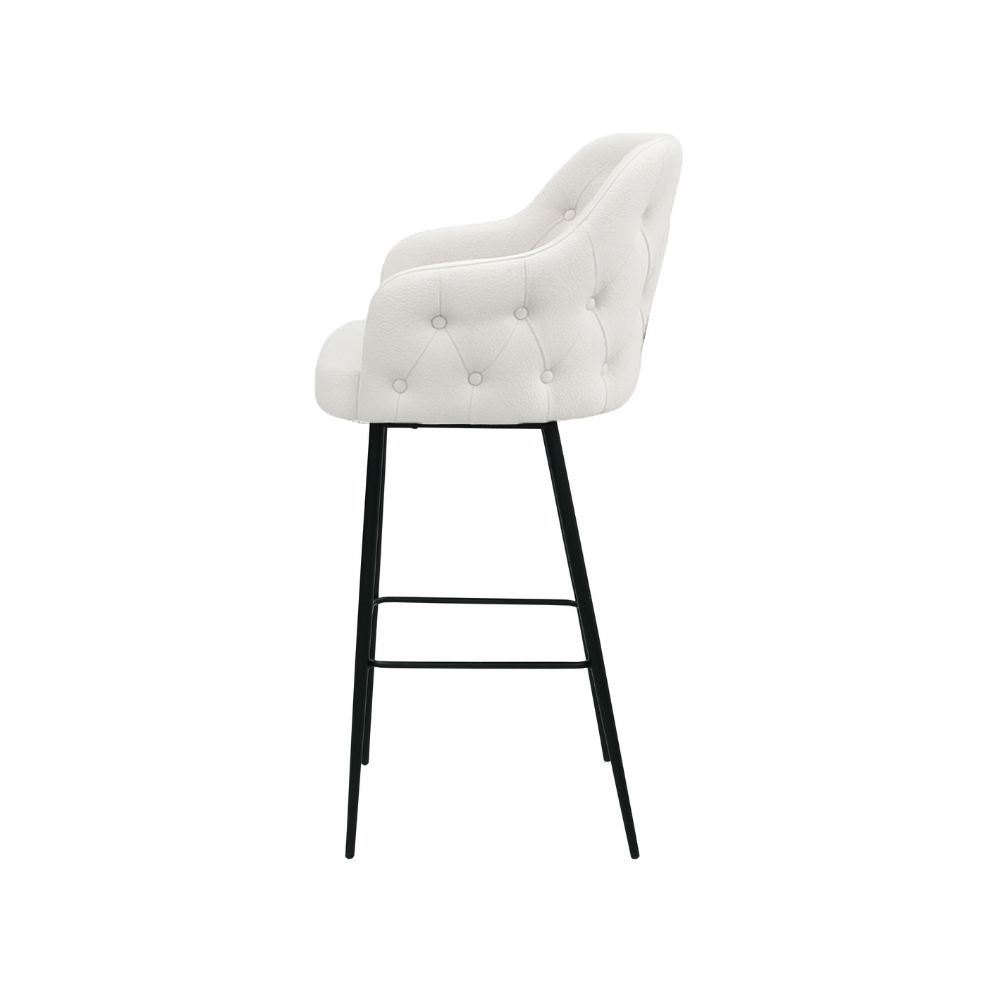 Scaun bar piele VERDE | model TEONA