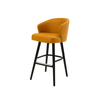 Scaun bar piele naturala | model BRUNO