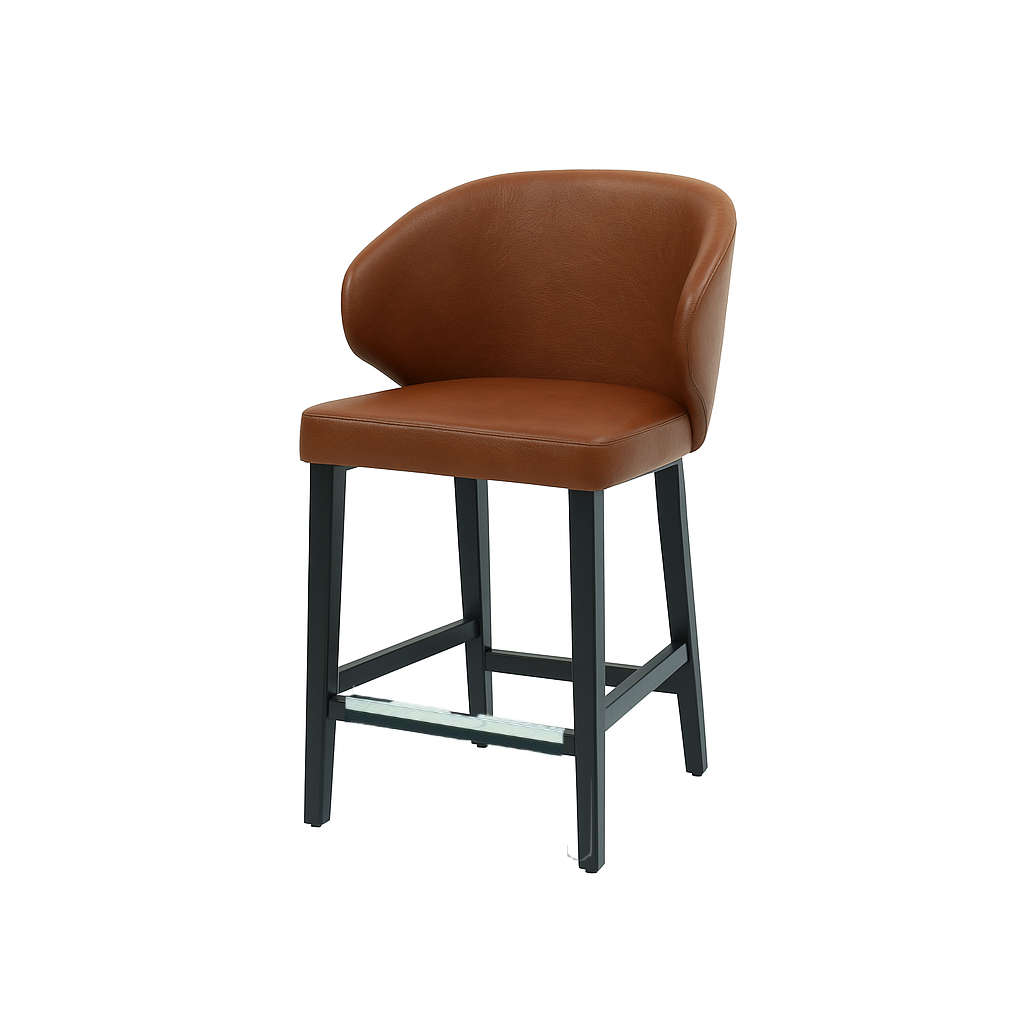 Scaun bar piele naturala | model CAPRICE