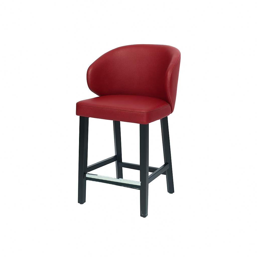 Scaun bar piele naturala | model CAPRICE