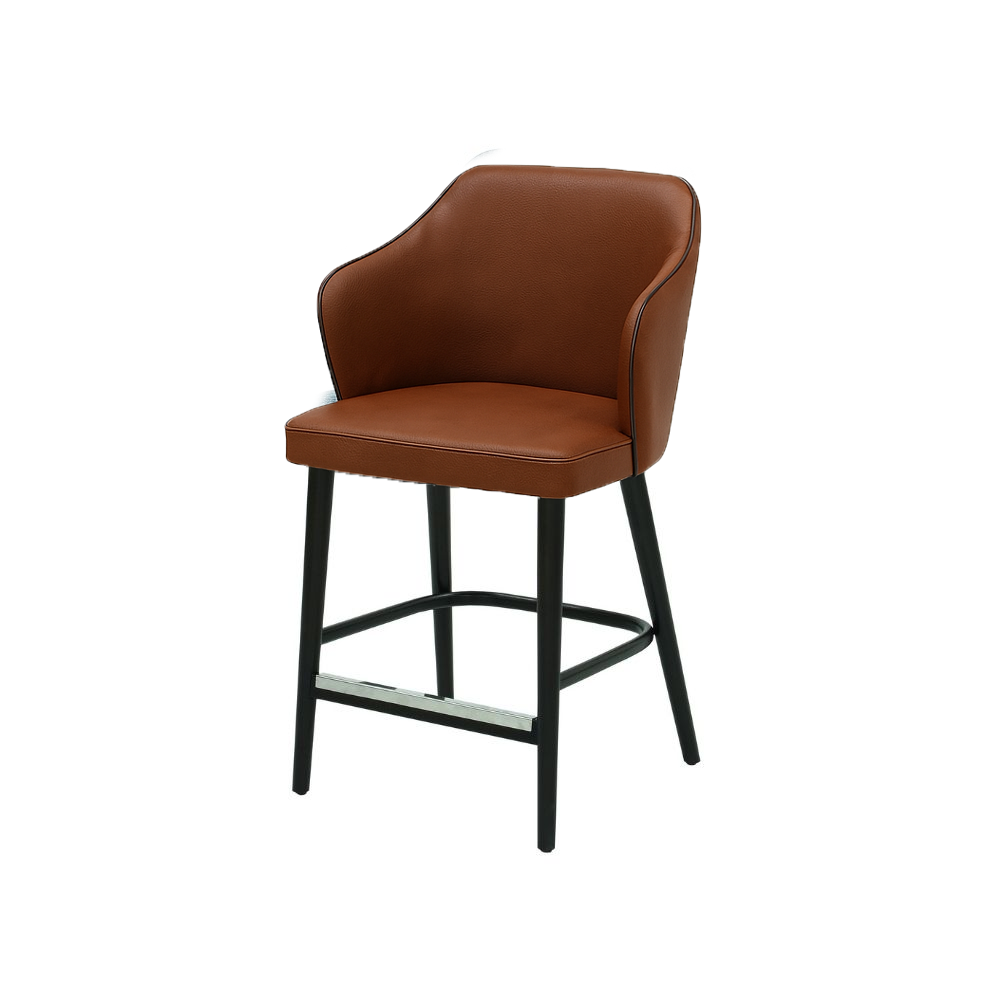 Scaun bar piele ALBA | model ZEUS