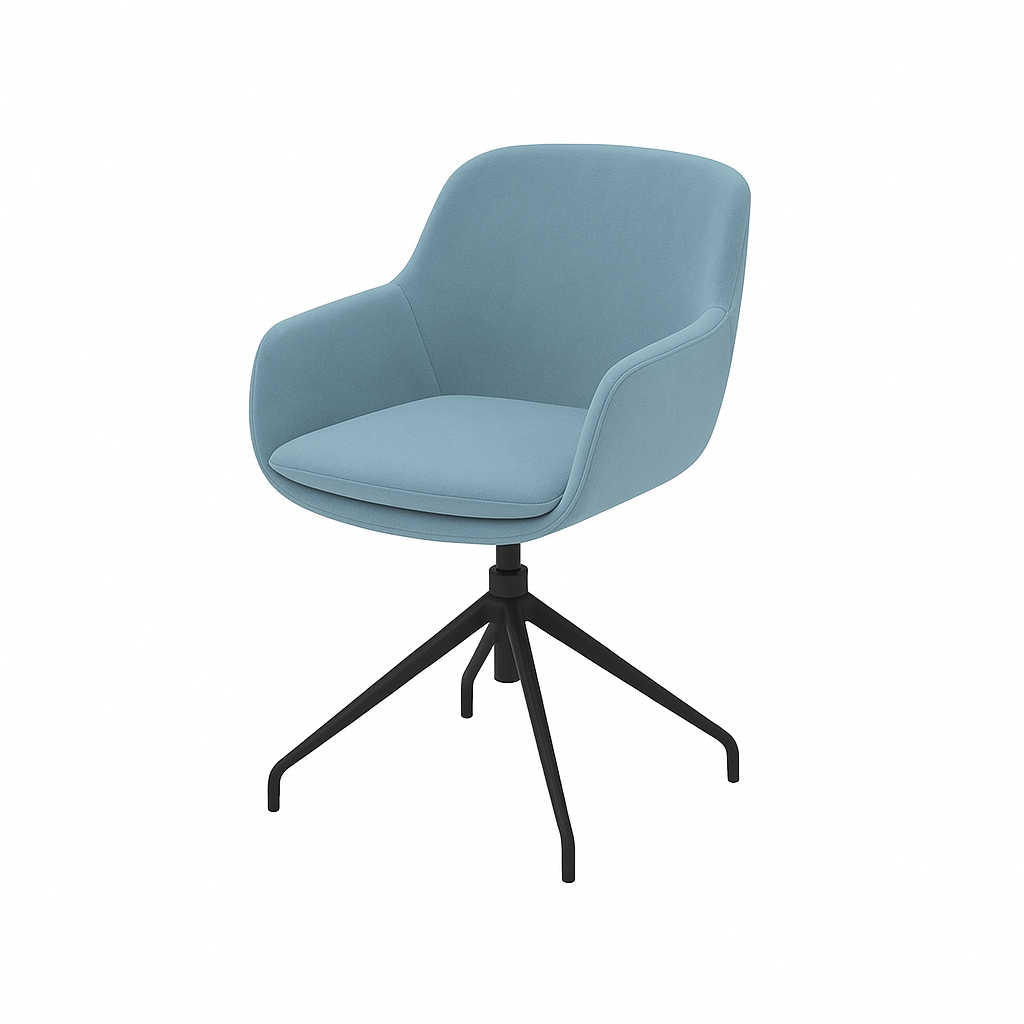 Scaun catifea ROZ | model FEBE