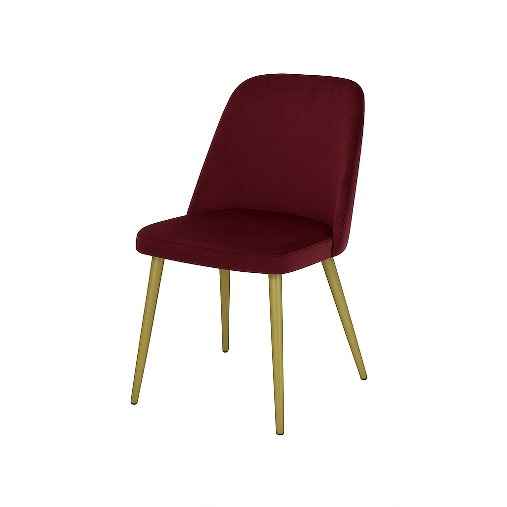 Scaun catifea ALBASTRA | model FOX