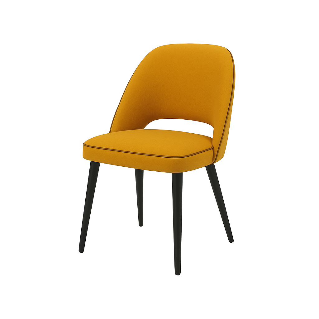 Scaun catifea ROZ | model GABE