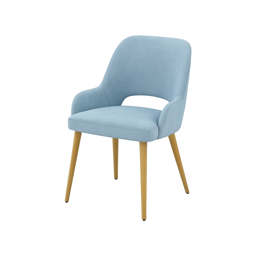 Scaun catifea BEJ | model HUGO