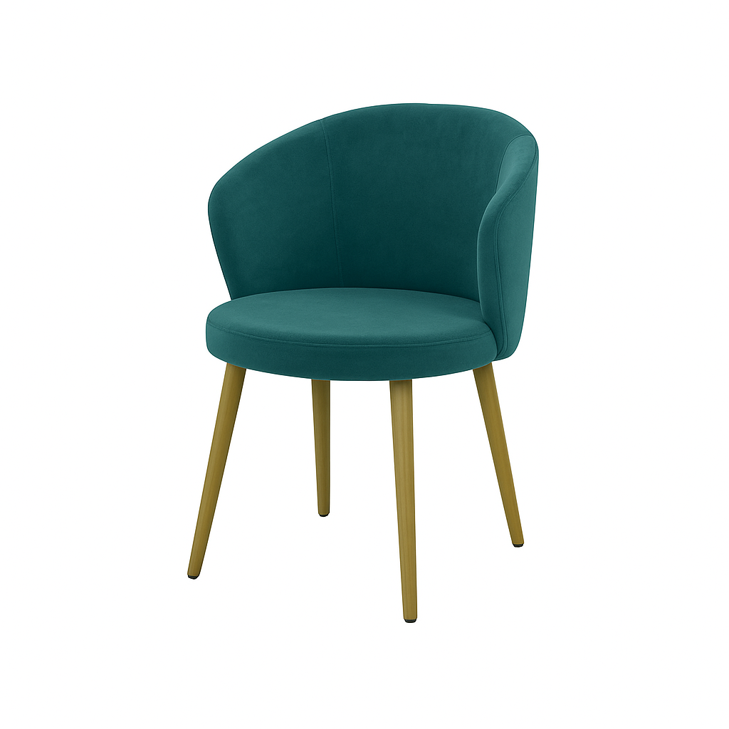 Scaun catifea GALBENA | model JAY