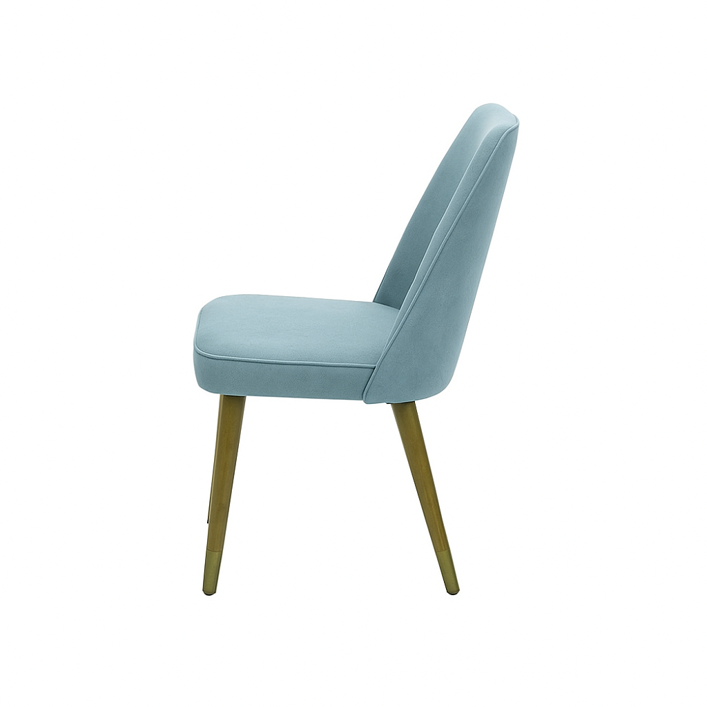 Scaun catifea ALBASTRA | model JONY