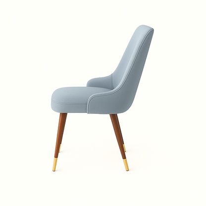 Scaun catifea ALBASTRA | model MIRAY