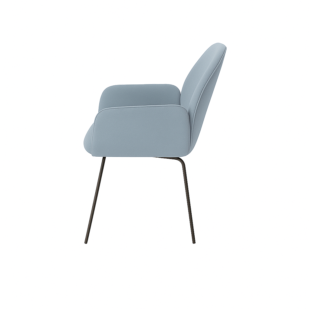 Scaun catifea VERDE | model PETRA