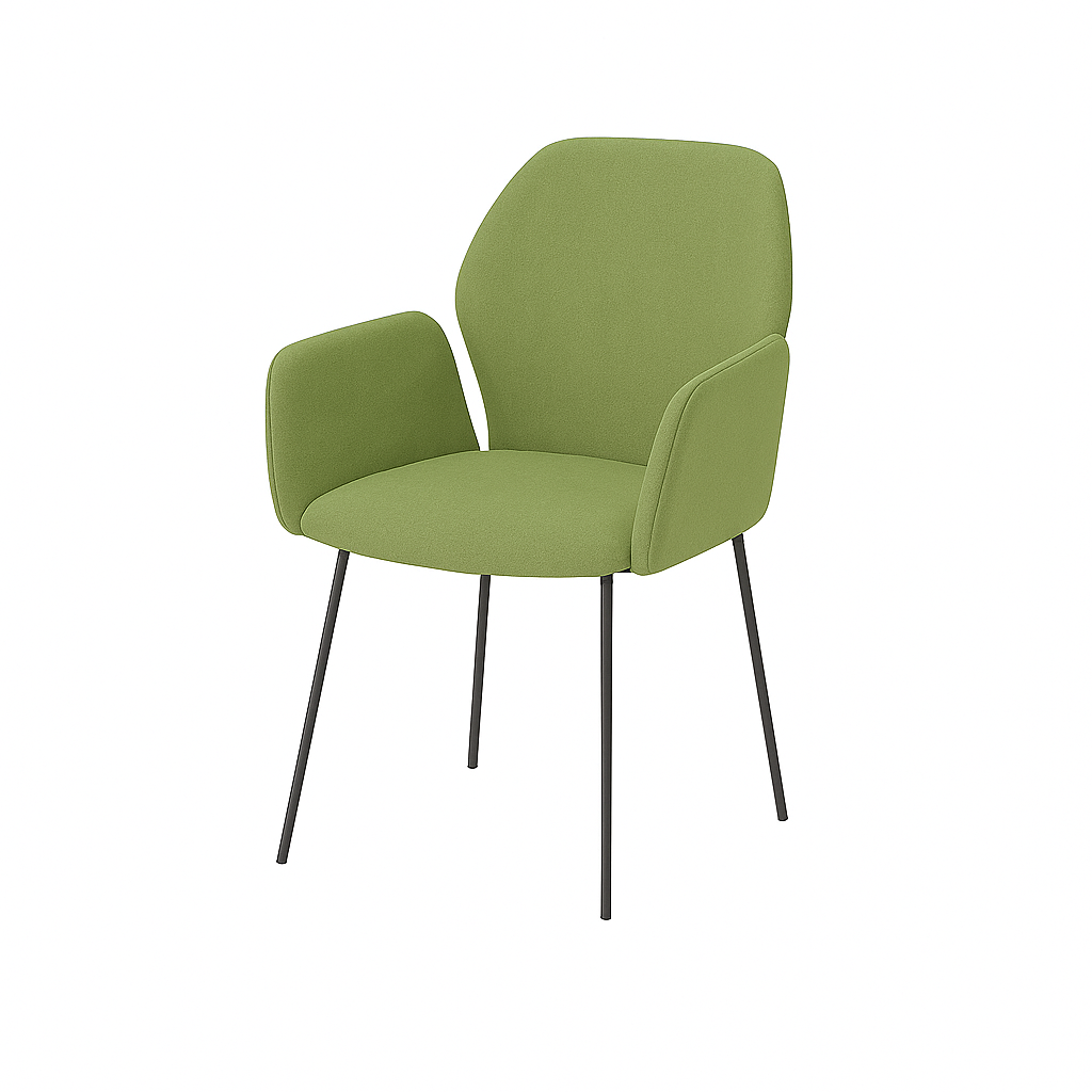 Scaun catifea GALBENA | model PETRA