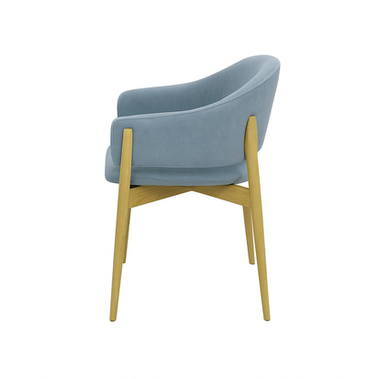 Scaun catifea TURCOAZ | model ALMA