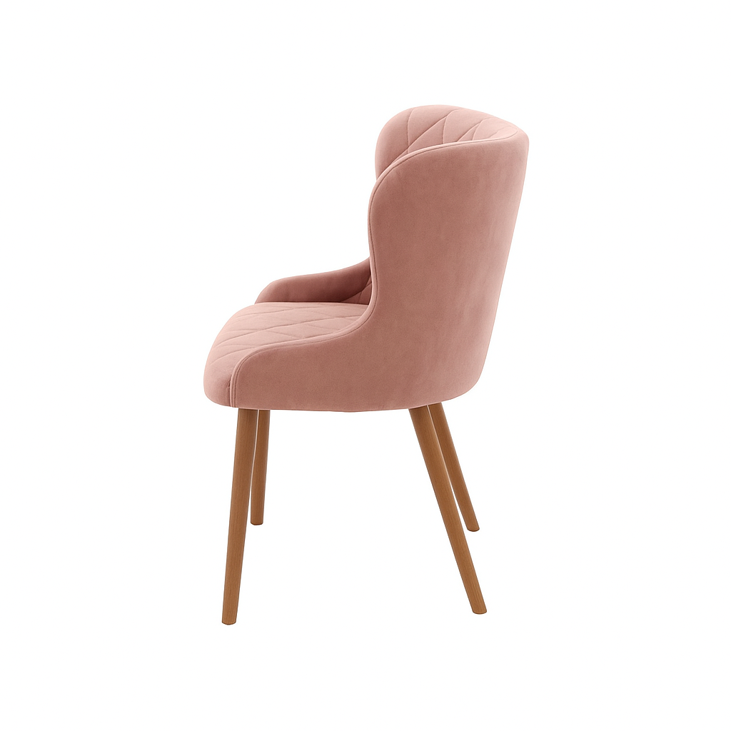 Scaun catifea BEJ | model AMANDA